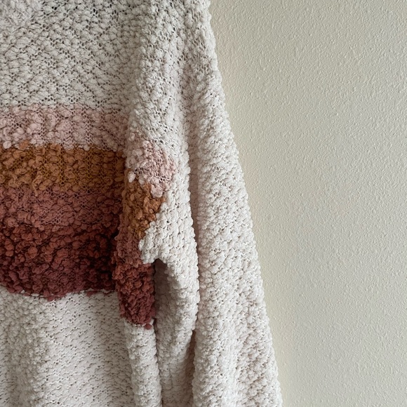 Listicle Oversized Popcorn Sweater - Picture 5 of 6